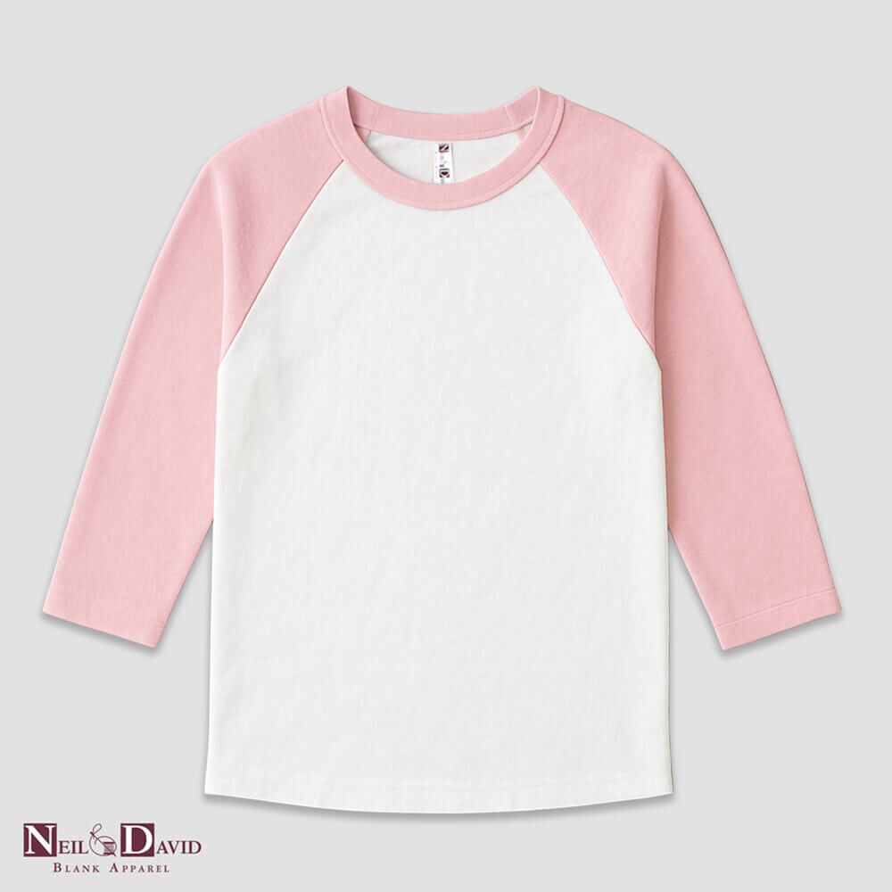 100% Polyester Raglan T-Shirts for Sublimation - Unisex Adult Tees
