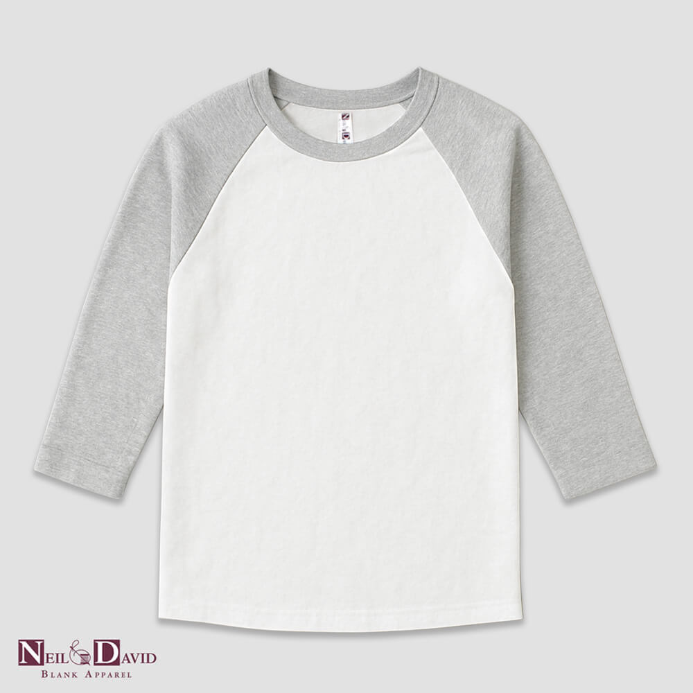 100% Polyester Raglan T-Shirts for Sublimation - Unisex Adult Tees